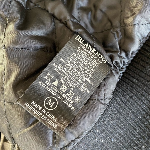 BlankNYC we own the night bomber jacket. - Picture 9 of 10